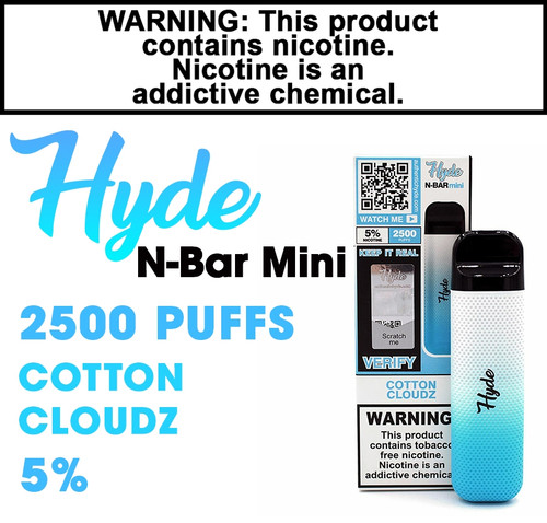 Hyde N Bar Mini Disposable Vape 2500 Puffs - 10 Pack