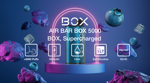 Air Bar BOX 5000 Mesh Disposable Vape - 5 Pack