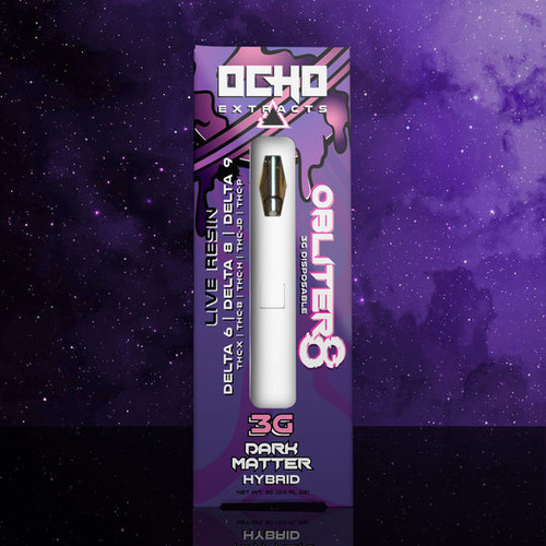 Ocho Extrax OBLITER8 3G Live Resin Disposable Vape - 5 Pack