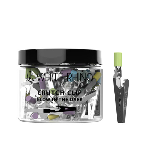 Glow In The Dark Crutch Clip - 50 Count Jar