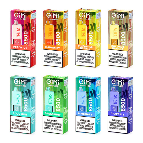 Flum GiMi 8500 Puffs Disposable Vape - 5 Pack