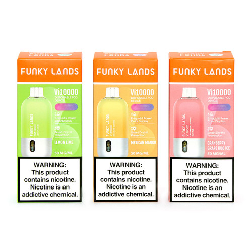 Funky Lands Vi10000 Disposable Vape - 5 Pack