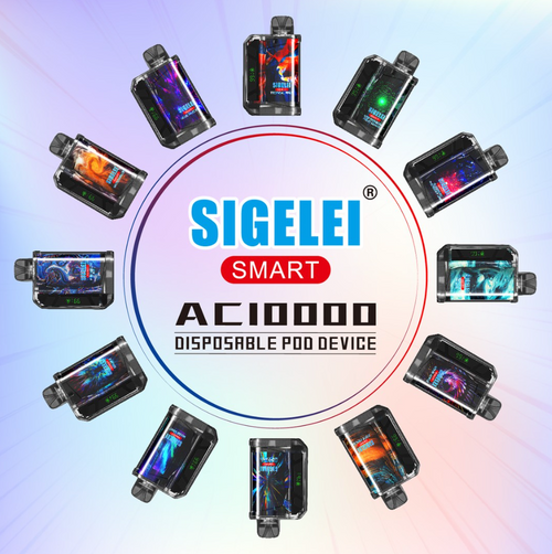 Sigelei Smart AC10000 Disposable Vape - 5 Pack
