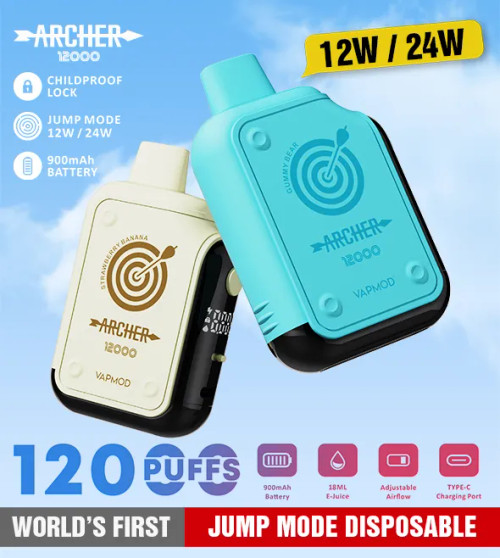 Archer 12000 Jump Mode Disposable Vape - 5 Pack