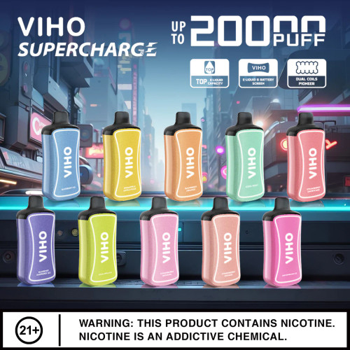 VIHO Supercharge 20K Disposable Vape - 5 Pack