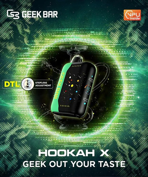 Geek Bar Hookah X Disposable 6mg