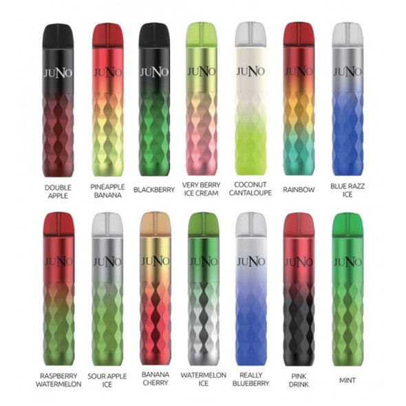 JuNo Prism Rechargeable Vape 4000 Puffs - 10 Pack JuNo Prism Rechargeable Vape 4000 Puffs - 10 Pack