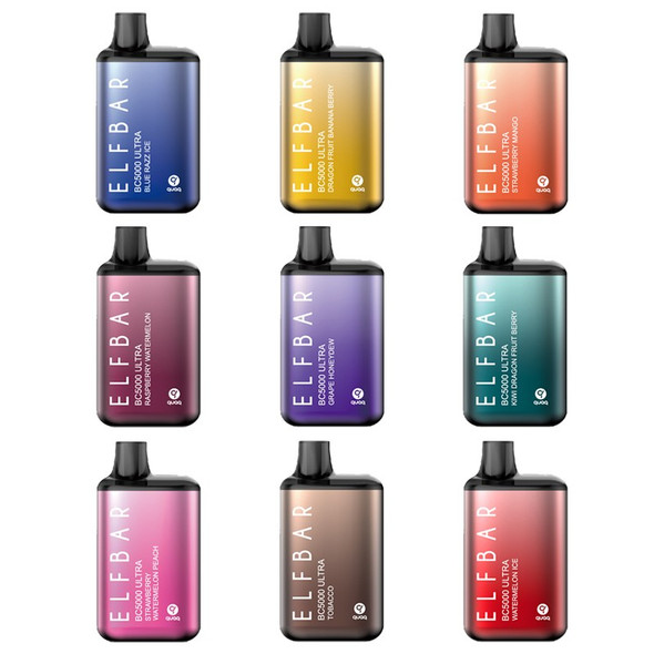 Elf Bar BC5000 Ultra 5000 Puffs - 10 Pack Elf Bar BC5000 Ultra 5000 Puffs - 10 Pack