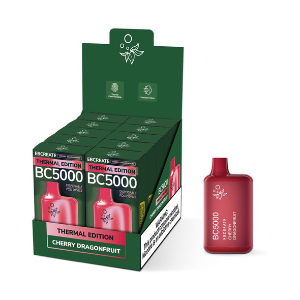 EBCreate BC5000 Disposable Vape Thermal Edition - 10 Pack EBCreate BC5000 Disposable Vape Thermal Edition - 10 Pack