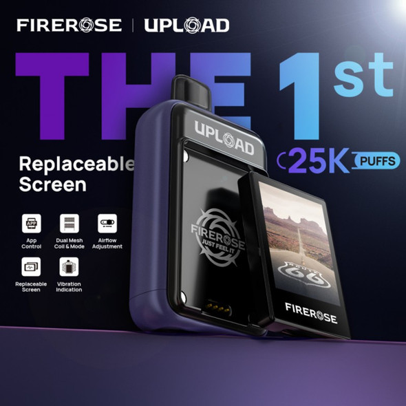 Firerose Upload 25K Disposable 5% Kit w/ Replaceable Screen (5-Pack)