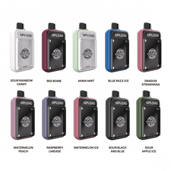 Firerose Upload 25K Disposable 5% Kit w/ Replaceable Screen (5-Pack)