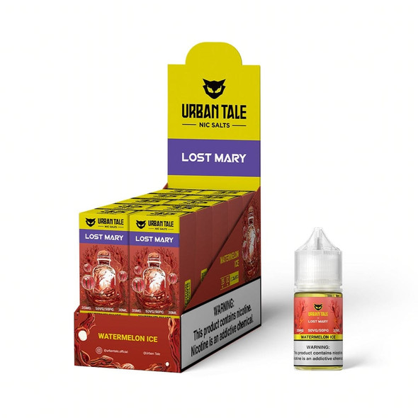 Urban Tale x Lost Mary Nicotine Salt E-Liquid - 10 Pack Urban Tale x Lost Mary Nicotine Salt E-Liquid - 10 Pack
