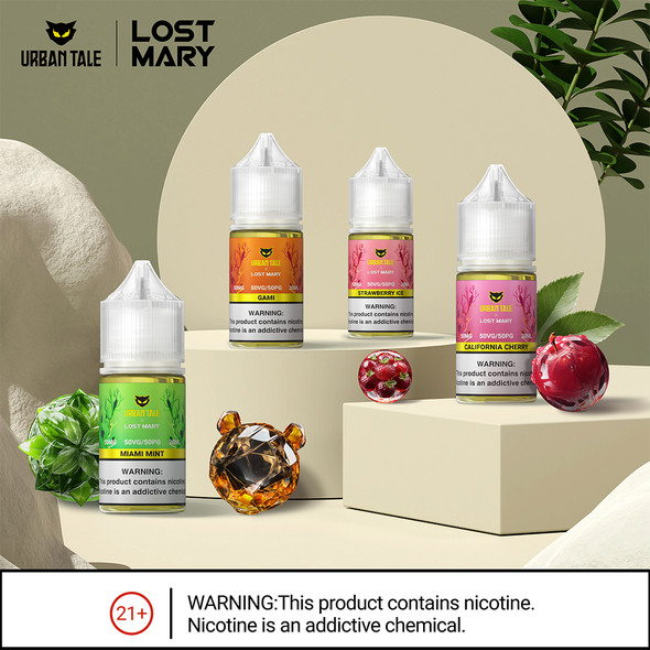 Urban Tale x Lost Mary Nicotine Salt E-Liquid - Single Bottle Urban Tale x Lost Mary Nicotine Salt E-Liquid - Single Bottle