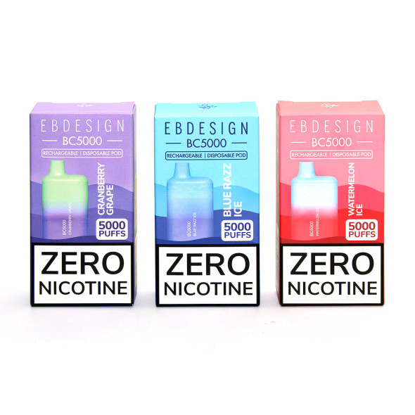 EB Design BC5000 Zero Nicotine 0% - 10 Pack EB Design BC5000 Zero Nicotine 0% - 10 Pack
