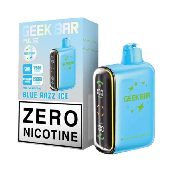 Geek Bar Pulse Disposable 0% NICOTINE FREE - 5 PACK Geek Bar Pulse Disposable 0% NICOTINE FREE - 5 PACK