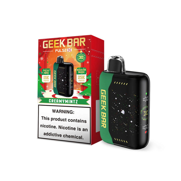 Geek Bar Pulse X Christmas Edition Disposable 5%- 5 Pack Geek Bar Pulse X Christmas Edition Disposable 5%- 5 Pack