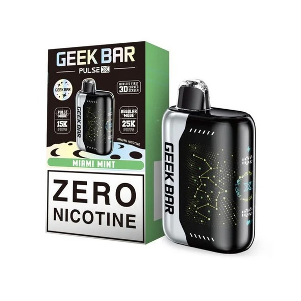 Geek Bar Pulse X 0% Nicotine - 5 Pack Geek Bar Pulse X 0% Nicotine - 5 Pack