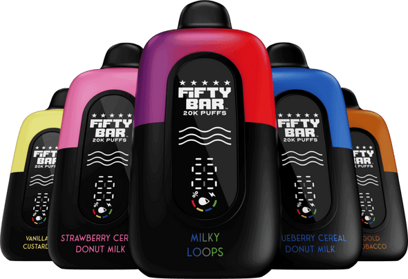 Fifty Bar 20K Disposable 5% (Black Series)