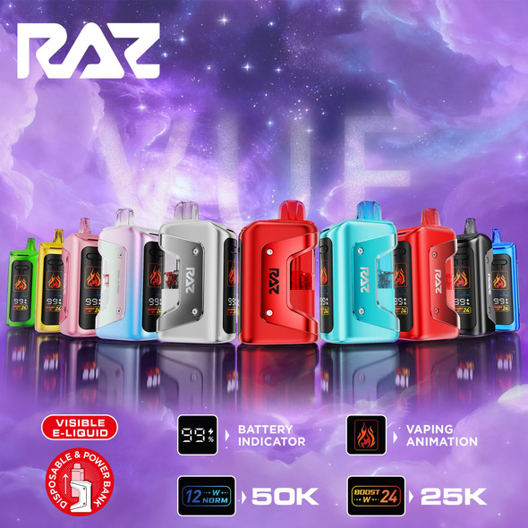RAZ VUE 50K Disposable Full Kit 5%