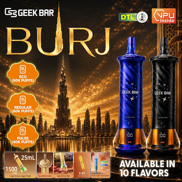 Geek Bar Burj Disposable (5-Pack)
