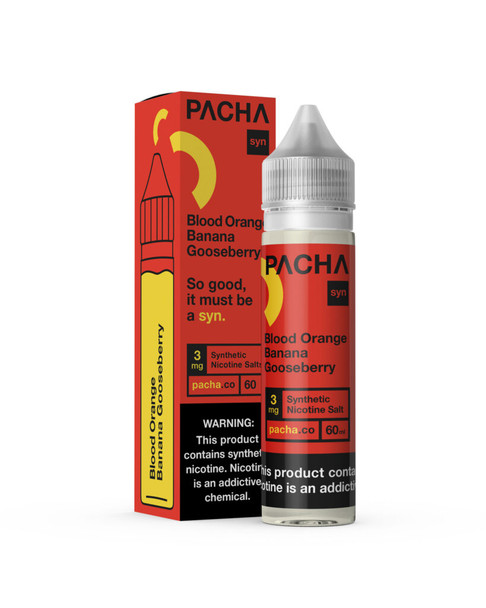 Pacha Syn Synthetic Nicotine E-Liquid 60ML