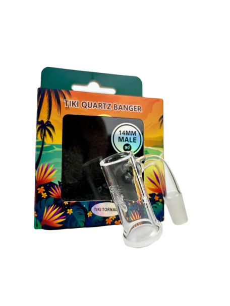 Tiki Tornado Quartz Banger - Tiki Quartz Inc