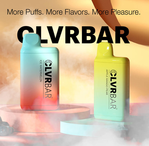 CLVRBAR Disposable Vape 5000 Puffs - 5 Pack