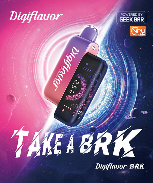 Digi Flavor BRK Disposable Pod Only  - 5 Pack