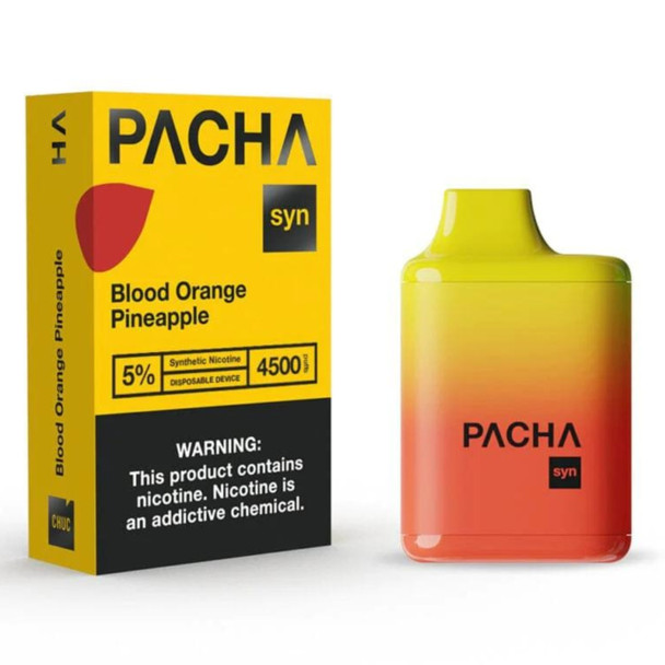 Pacha Syn Disposable 12mL 5% Nic 4500 Puffs - Pack of 10