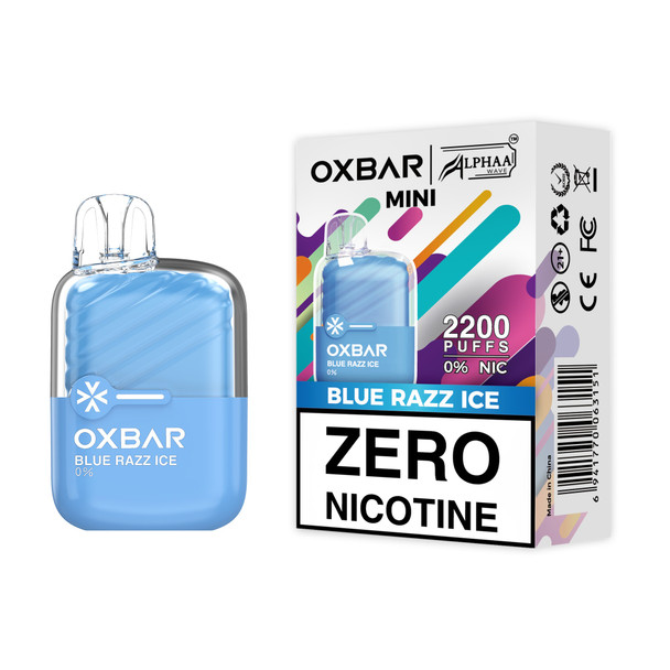 OXBAR Mini 2200 Disposable Zero Nicotine -10 Pack OXBAR Mini 2200 Disposable Zero Nicotine -10 Pack