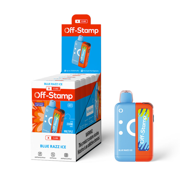 Off-Stamp X-Cube Disposable Vape Kit - 5 Pack