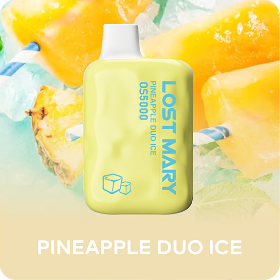 Lost Mary OS5000 Frozen Edition Disposable Vape Pineapple Duo Ice