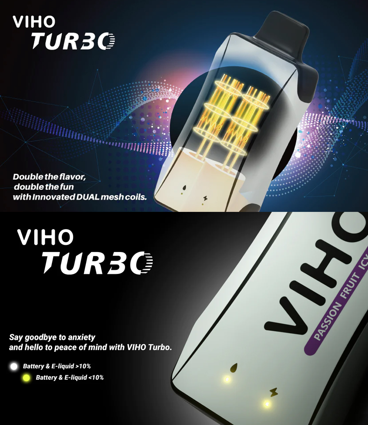 VIHO Turbo 10000 Puffs Disposable Vape