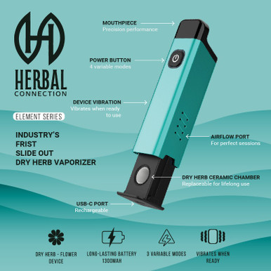 Herbal Connection Element Series Dry Herb Vaporizer Herbal Connection Element Series Dry Herb Vaporizer