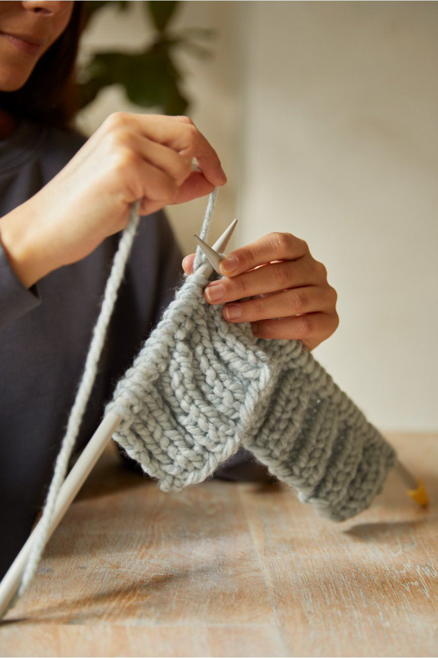 DMC Strick-Set Für Meditationskissen - Achtsam Stricken Für Entspannung