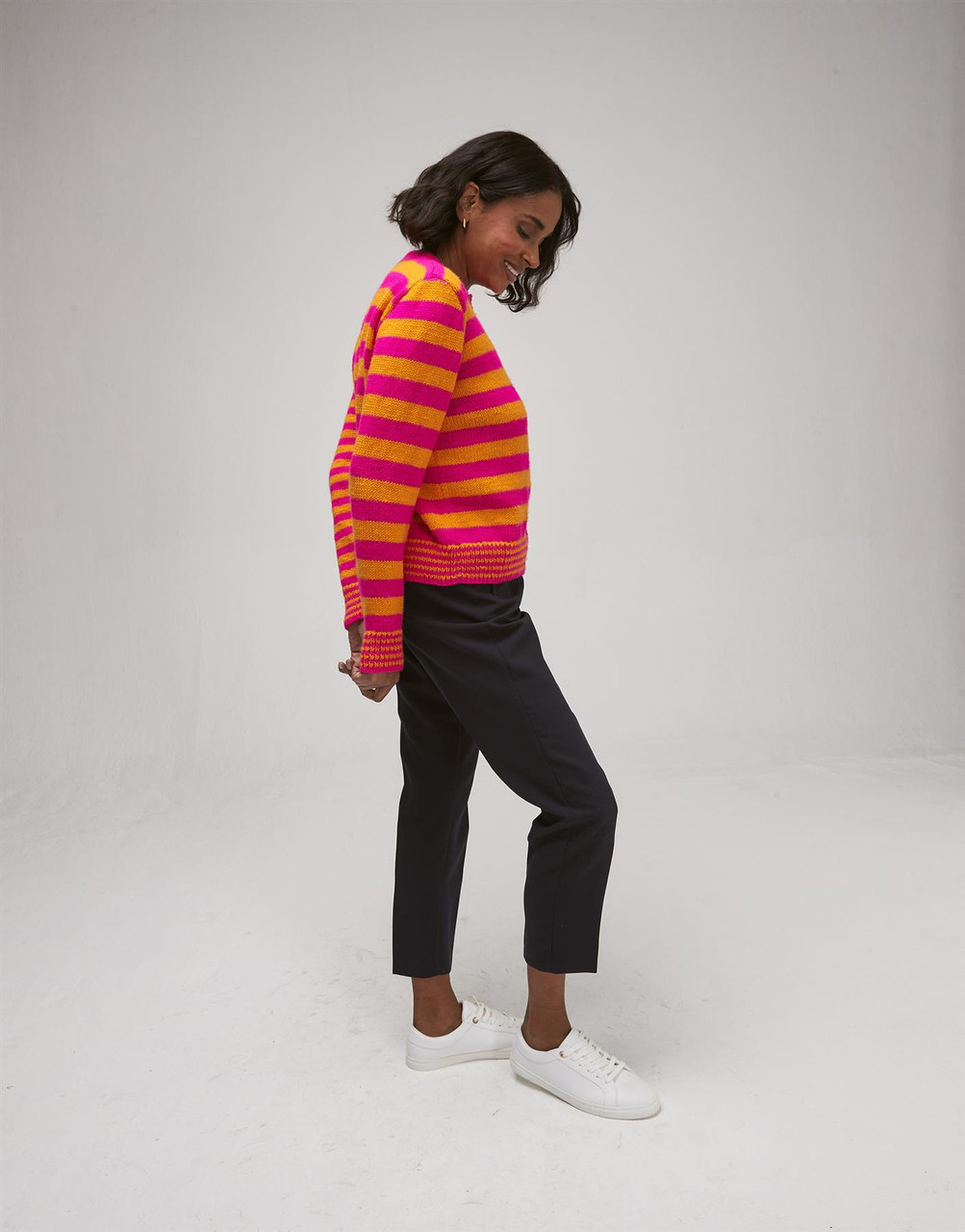 Hayfield Bonus DK Electric Asymmetric Cardigan Knitting Pattern