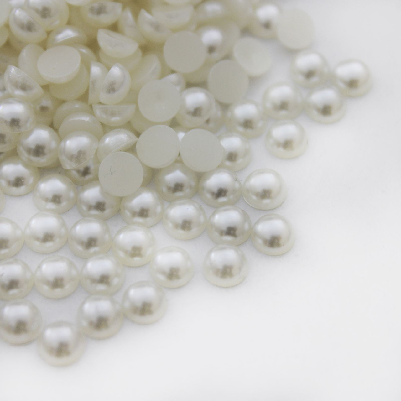 flat back pearls