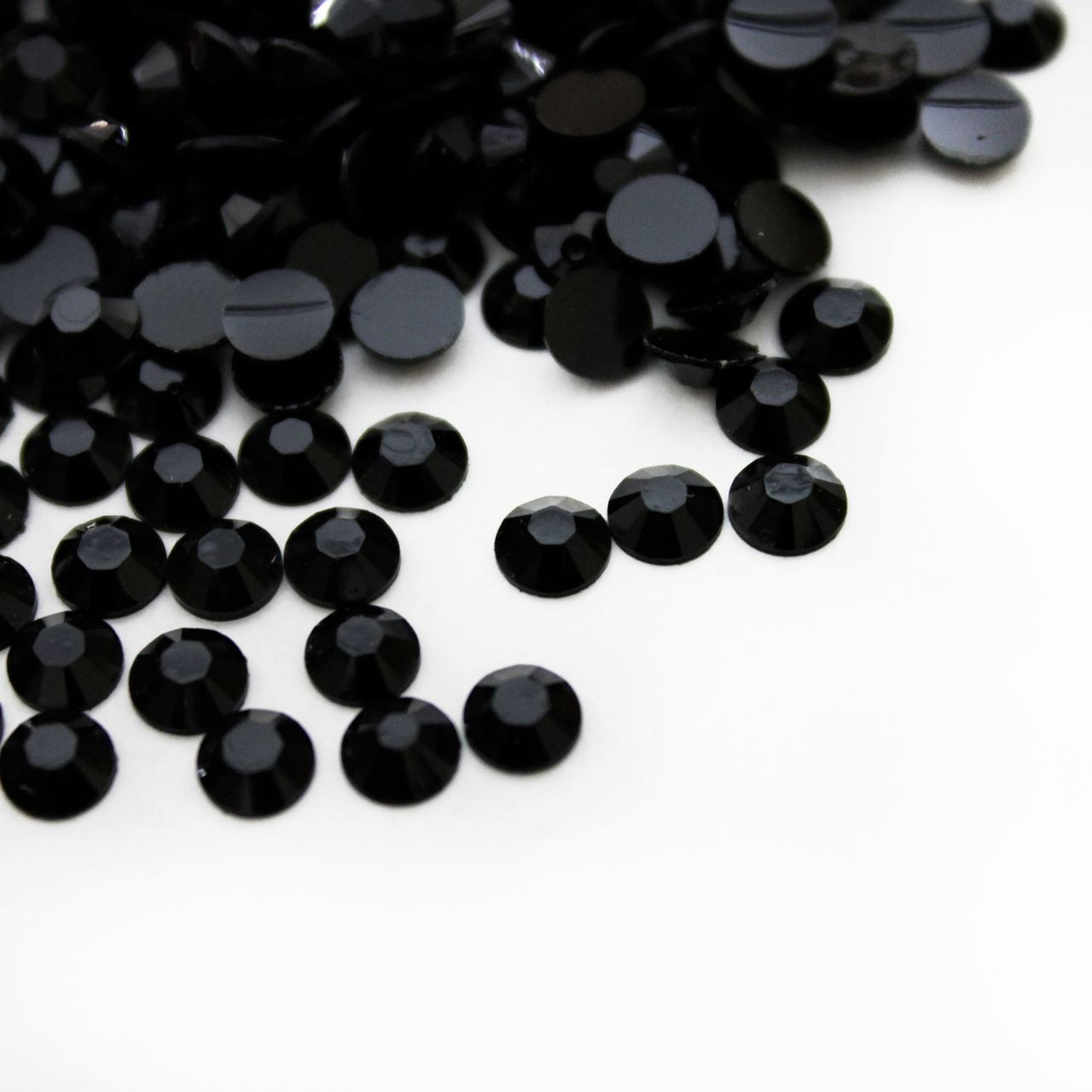 Morrigan 2mm Black Jelly Flatback Rhinestones Color: -  Canada