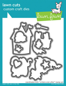 Lawn Fawn Critters Ever After Die Set