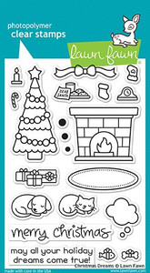 Lawn Fawn Christmas Dreams Stamps Lawn Fawn Christmas Dreams Stamps