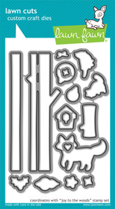 Lawn Fawn Joy to the Woods Die Set