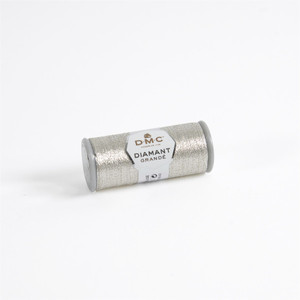 DMC Diamant Grande Metallic Embroidery Thread 20m Colour G168 Soft Silver