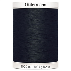 Gutermann Sew-all 100% Polyester Thread 1000m Hand and Machine Colour Code - 000 Gutermann Sew-all 100% Polyester Thread 1000m Hand and Machine Colour Code - 000