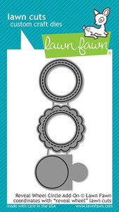 Lawn Fawn Reveal Wheel Circle Add-On Custom Craft Dies