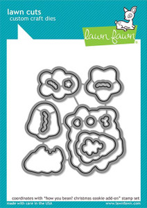 Lawn Fawn How You Bean? Christmas Cookie Add-On Lawn Cuts Custom Craft Dies