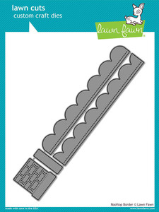 Lawn Fawn Rooftop Border Custom Craft Dies