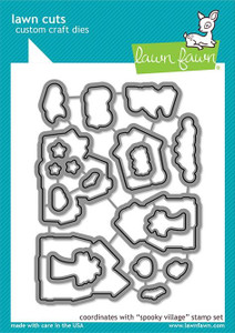 Lawn Fawn Spooky Village Lawn Cuts Custom Craft Dies