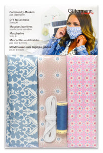 DIY Face Mask Kit by Gutermann - All you need to make 3 Attractive Face Masks