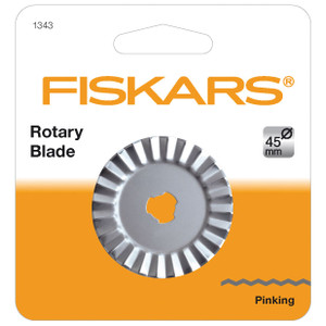 Rotary Blade: 45mm: Pinking Cutter Rotary Blade: 45mm: Pinking Cutter