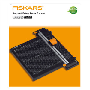 Fiskars Recycled Rotary Paper Trimmer 45mm - A4/A3